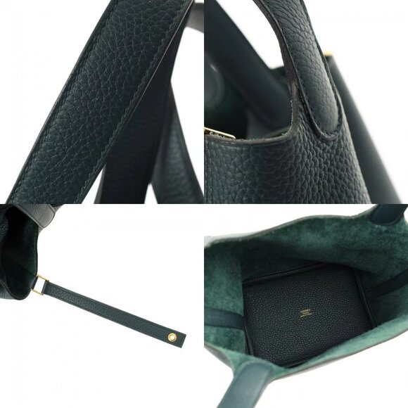 HERMES Vert cypress hand bag 802000157745000 - Picture 9 of 10